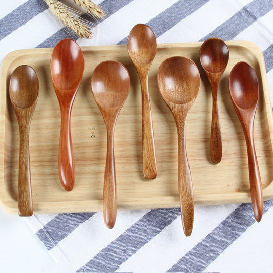 Wooden Spoon, Bamboo Kitchen Cooking Utensil Tool