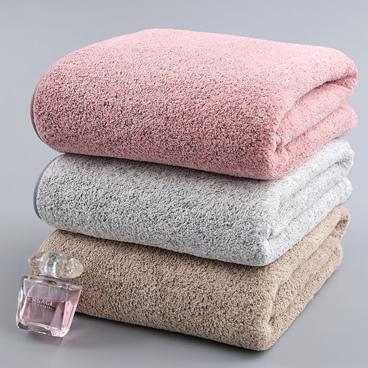 Adult Soft Absorbent Microfiber Fabric Towel Sets